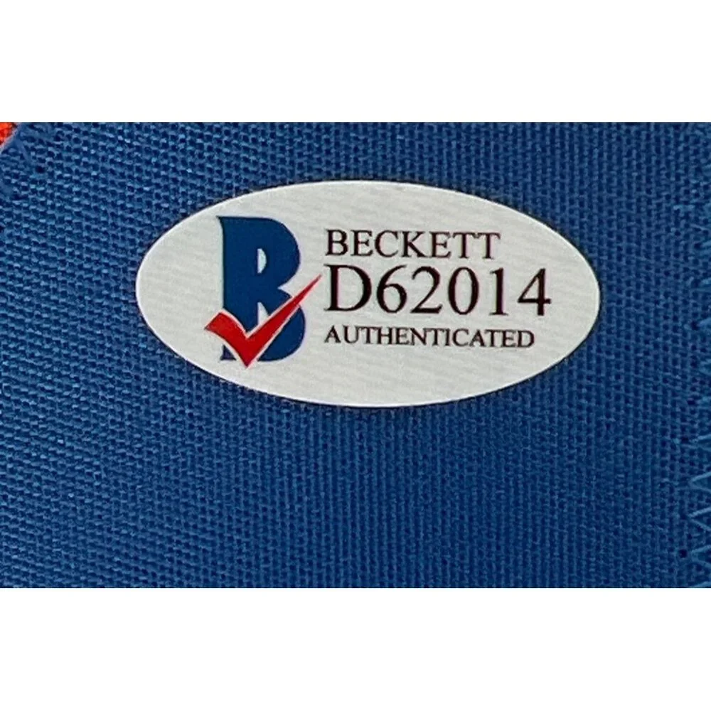 Tom Glavine Signed Mets Jersey Beckett COA HOF 14 Inscription Pinstripe Size XL - Picture 5 of 14